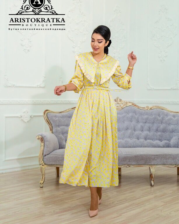 Элитное Платье сиреневый ARISTOKRATKA