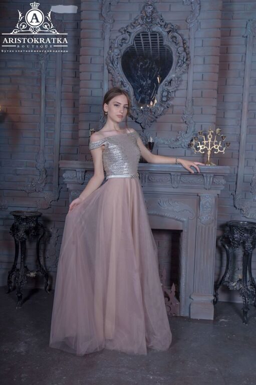 Элитное вечернее платье от бренда FOR COSTUME